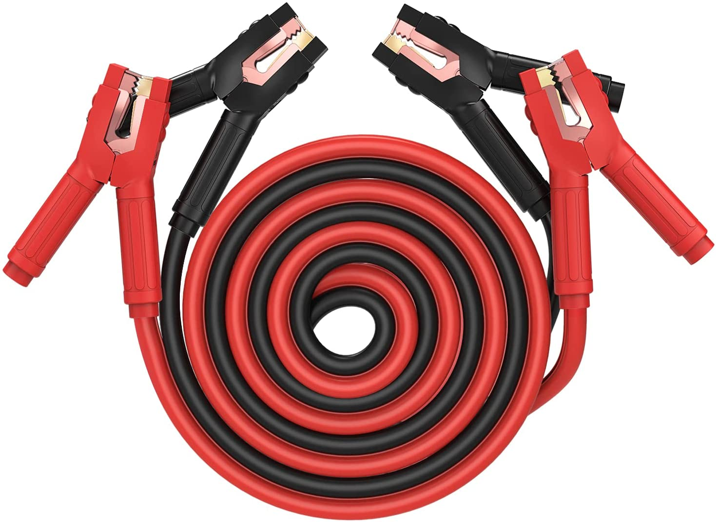 G130 Heavy Duty Jumper Cables, Booster Cables with Clamps, Jumper Cables Kit for Car, SUV and Trucks with up to 8-Liter Gasoline and 6-Liter Diesel Engines